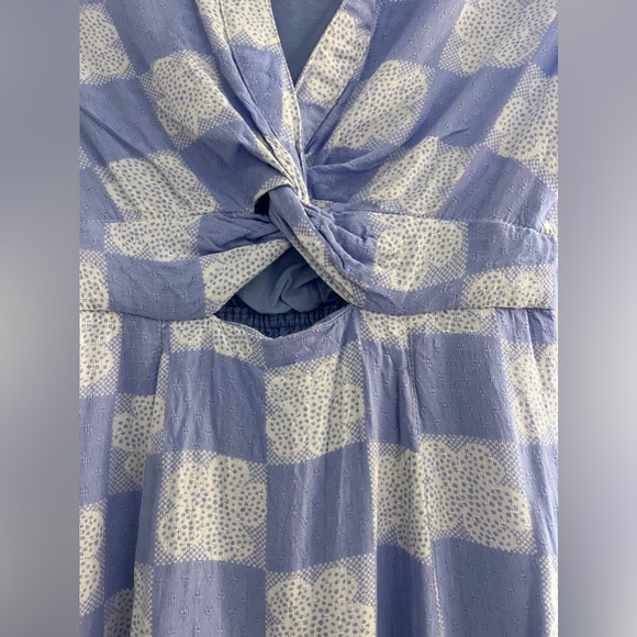 Urban Outfitters Harlow Tie Front Mini Dress - Picture 4 of 5